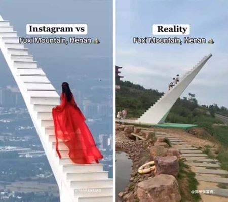 Instagram vs realita  