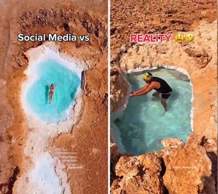 Instagram vs realita  