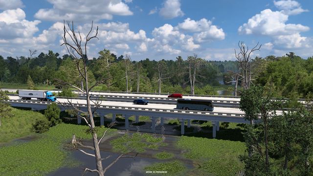 American Truck Simulator ukazuje kr�sy Louisiany na nov�ch z�beroch 