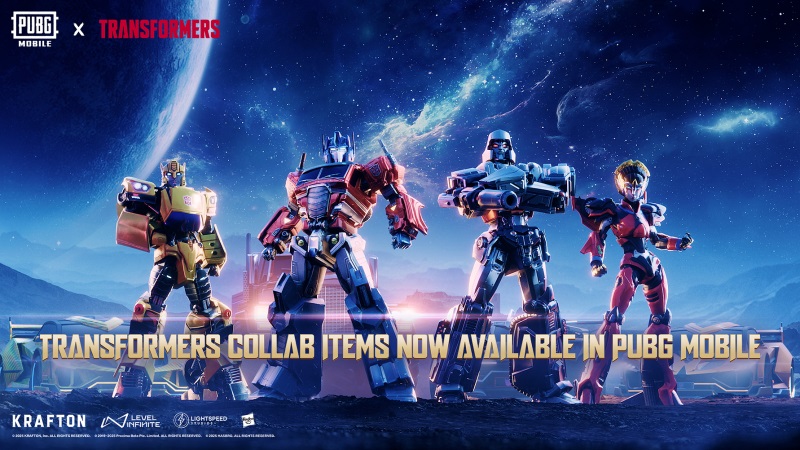 Transformers sa vracaj do PUBG MOBILE s novou vlnou obsahu