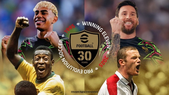 eFootball oslavuje 30 rokov – Zico, Rooney, Dortmund a nové funkcie