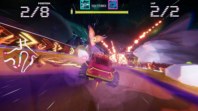 Cosmic Race: Galactic Showdown prinesie bl�zniv� ark�dov� preteky 