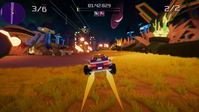 Cosmic Race: Galactic Showdown prinesie bl�zniv� ark�dov� preteky 