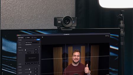 Elgato Facecam 4K je nov webkamera s profi parametrami a monosou filtrov  