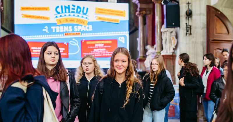 Na jese sa uskuton u 7. ronk Filmovho festivalu pre deti a mlde Cinedu