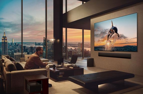 LG prina OLED evo M5 TV - bezdrtov OLED televzor