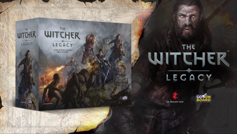 CD PROJEKT RED a Go On Board ohlasuj The Witcher: Legacy - nov prbehov stolov hru pre jednho a tyroch hrov