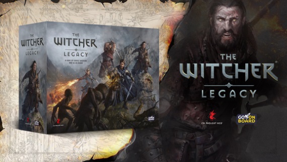 CD PROJEKT RED a Go On Board ohlasujú The Witcher: Legacy - novú príbehovú stolovú hru pre jedného až štyroch hráčov