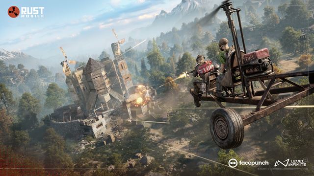 Rust mieri na mobily 