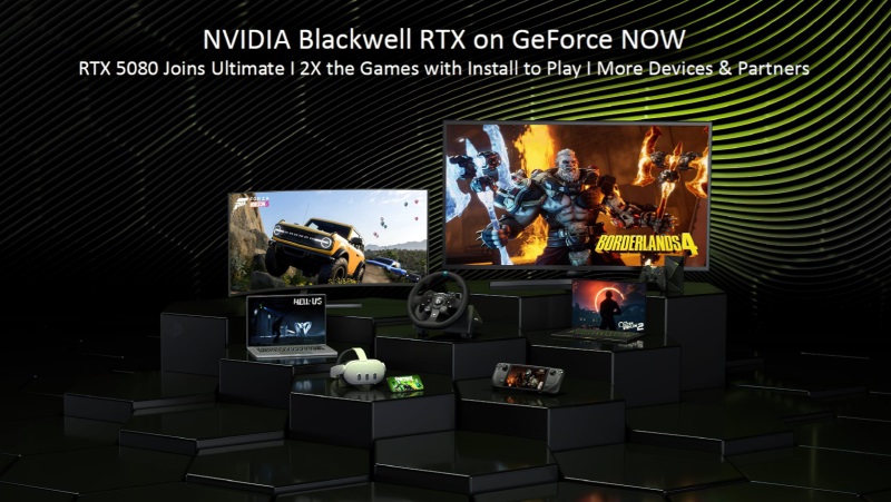 Nvidia na Gamescome predstavuje Geforce Now pohan RTX 5080 grafikami a novou architektrou, z novch funkcii ukazuje RTX Hair