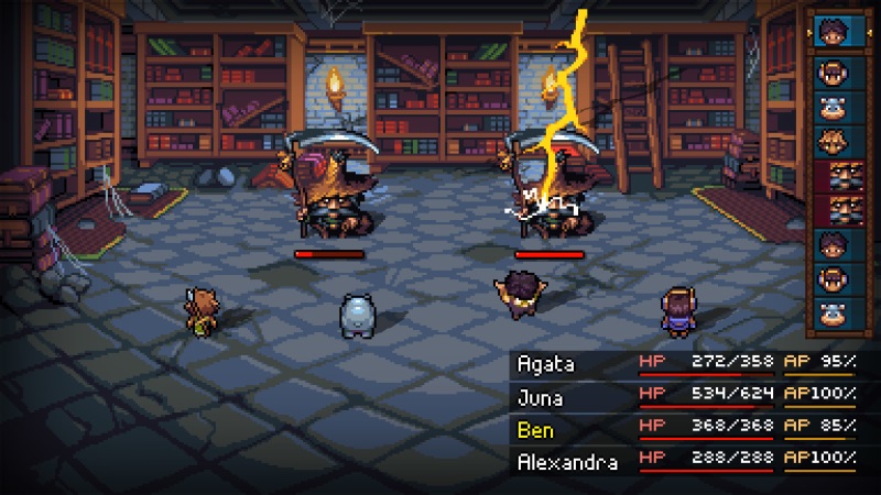 Quartet prinesie zitok v tle klasickej JRPG a u sa bli