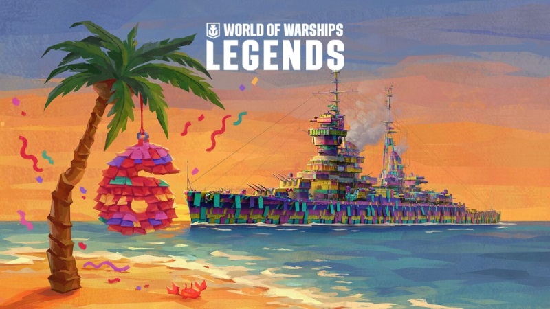 World of Warships: Legends oslavuje 6. vroie s novmi loami, kampaou a vizulnymi vylepeniami