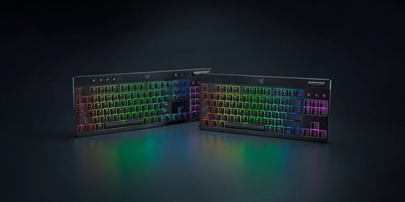Razer predstavil lowprofilov BlackWidow V4 klvesnice