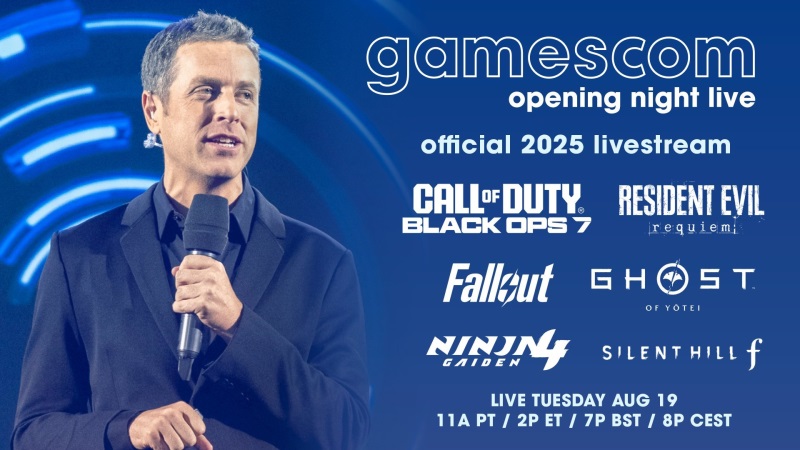 Gamescom Opening Night Live livestream zane o 20:00