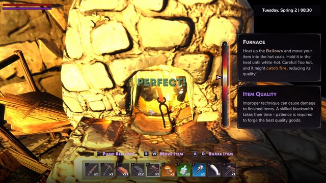 V Tempered Hue budete kov��om a vyd�te sa aj do jask�� za surovinami 