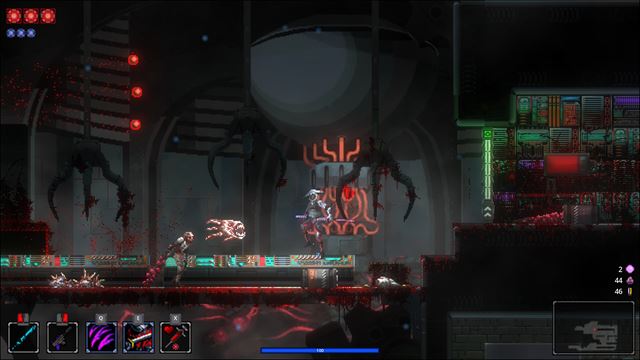 Katanaut si br�si katanu a pripravuje pr�chod kozmick�ho hororu 