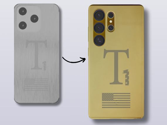 Trump Phone teraz vyzerá ako Samsung’s Galaxy S25 Ultra so Spigen obalom