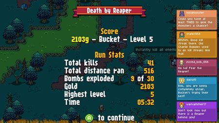 V Death By Scrolling budete uteka pred ... scrolovanm  