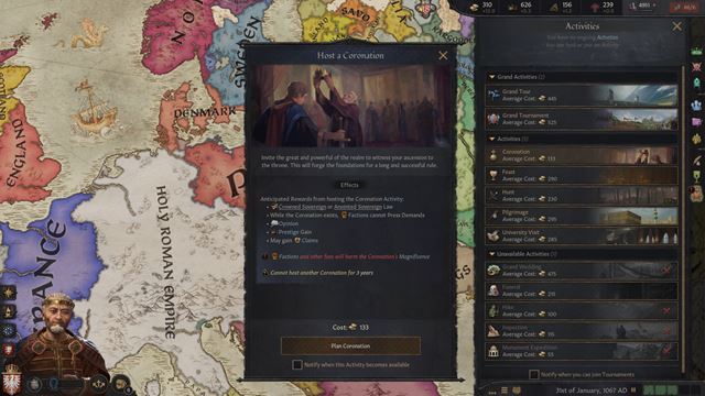 Crusader Kings III: Coronations pripravuje na september korunov�ciu 