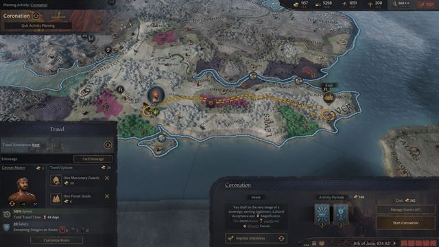 Crusader Kings III: Coronations pripravuje na september korunov�ciu 
