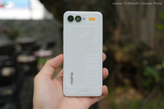 Realme ukázal koncept mobilu s 15 000mAh batériou