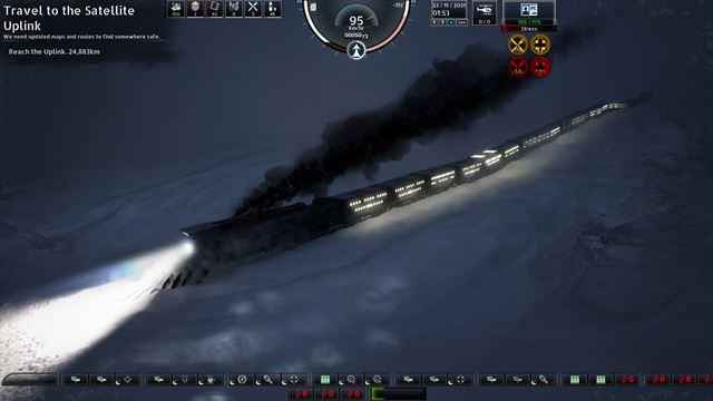 Frostliner bude uh��a� krajinou nekone�n�ho �adu a snehu 