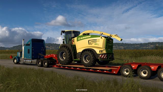 KRONE stroje roz��ria Euro Truck Simulator 2 a American Truck Simulator 