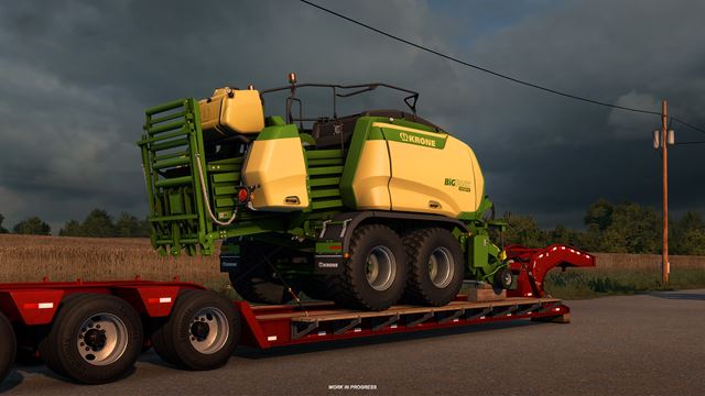 KRONE stroje roz��ria Euro Truck Simulator 2 a American Truck Simulator 