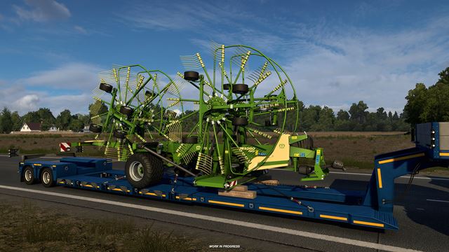KRONE stroje roz��ria Euro Truck Simulator 2 a American Truck Simulator 