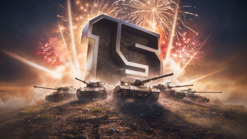 World of Tanks oslavuje 15 rokov, hrov akaj odmeny, pecilny reim aj merch