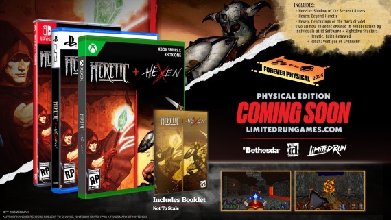 Heretic + Hexen kolekcia dostane aj fyzickú edíciu
