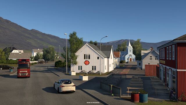 Islandsk� expanzia Euro truck Simulator 2 ukazuje jedine�n� kostoly 