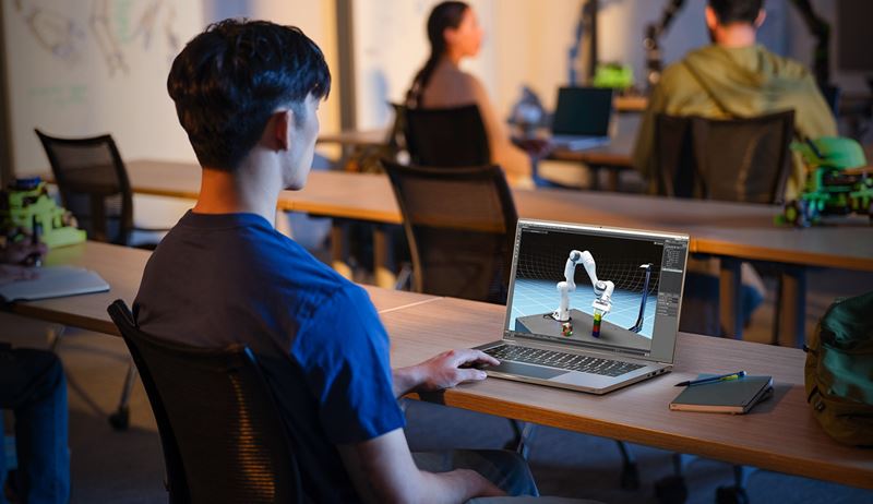 Notebooky s NVIDIA GeForce RTX 50 ipmi pre AI a 3D grafiku