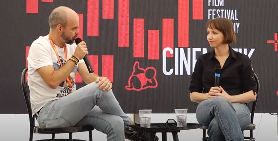 Masterclass s Terezou Nvotovou o nakrcan filmu Otec. Diskusia z festivalu Cinematik