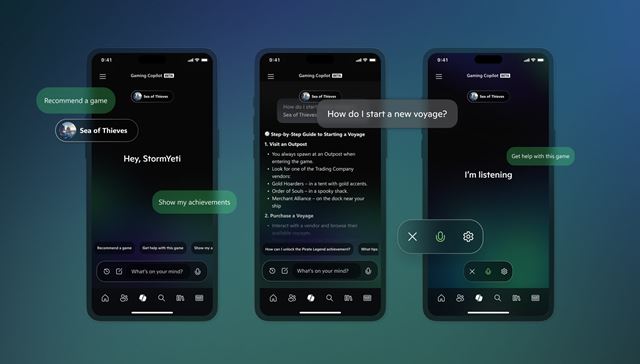 Gaming Copilot -personal Game Aid предлагается на ПК и мобильном приложении Xbox 
