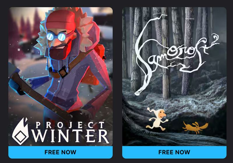 Epic rozdva hry Project Winter a Samorost 2