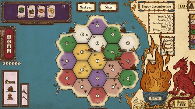 Dragon Fodder je �esk� roguelite hra s k�men�m draka 