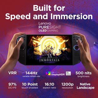 Lenovo Legion Go 2 prde s OLED displejom a aj s 32GB RAM verziou 