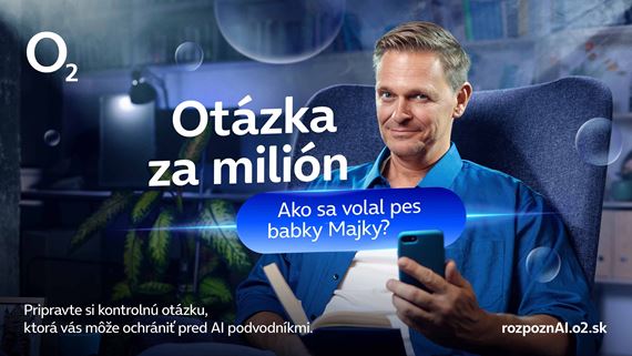 Umel inteligencia zvyuje sofistikovanos podvodov cez telefn. O2 chrni zkaznkov a tartuje edukan kampa Otzka za milin