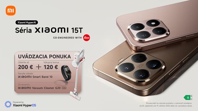 Xiaomi predstavilo nov 15T a 15T Pro 