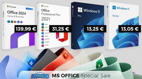 Upgradujte na Windows 11 Pro len za 13,25 , MS Office 2021 len za 31,25 