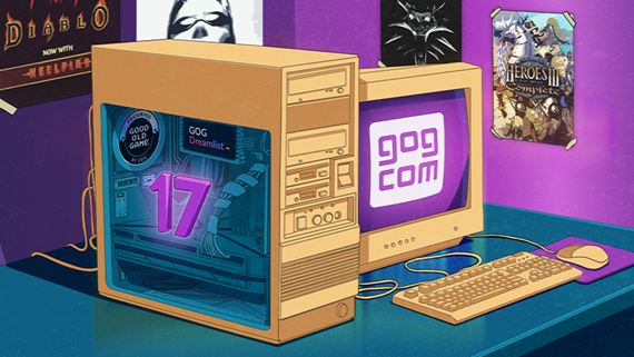 GOG oslavuje 17. vroie, kad de prina nov prekvapenia