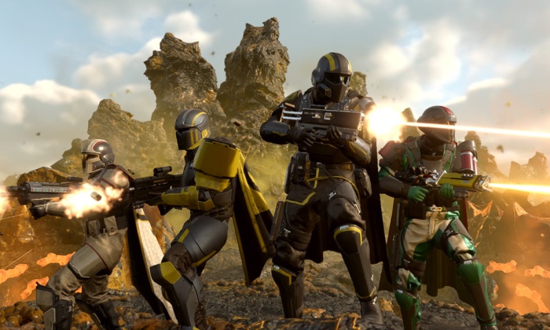 Helldivers 2 mohol by free-to-play