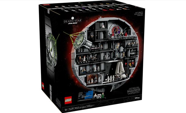 Набор Lego Star Wars Death Star будет наиболее дорогим, стоит 999 евро 