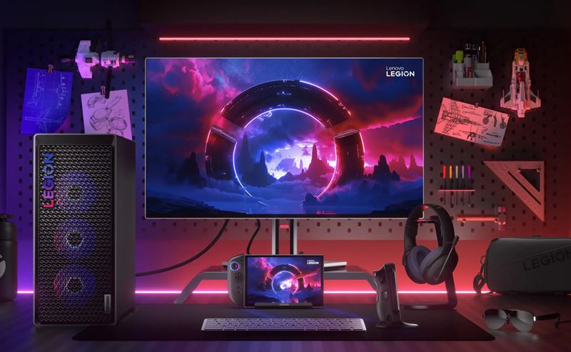 Lenovo predstavilo nov Legion zariadenia, OLED monitory a AI tablety