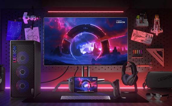 Lenovo predstavilo nov Legion zariadenia, OLED monitory a AI tablety