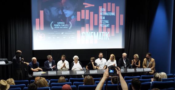 Tlaov konferencia 20. MFF Cinematik a otvracieho filmu Otec reisrky Terezy Nvotovej