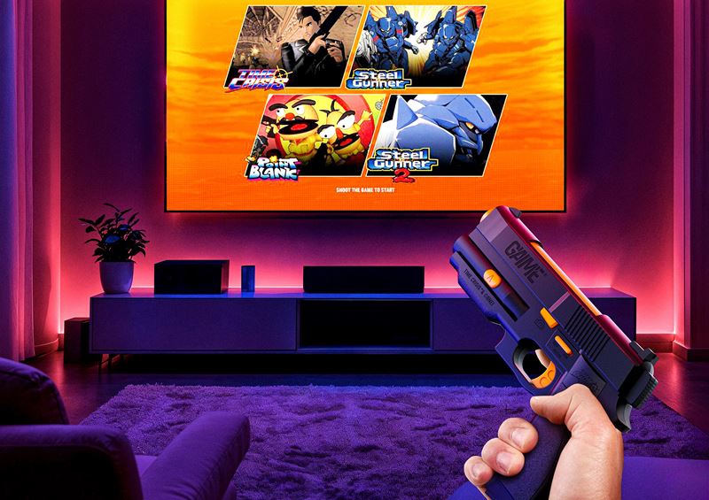Gamescom 2025: G'AIM'E prina lightgun zitky na modern obrazovky