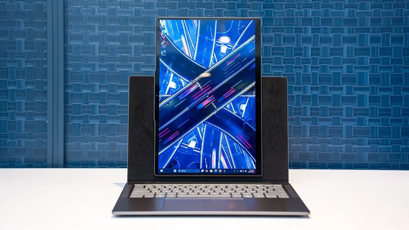 Lenovo predstavilo Thinkbook Vertiflex, koncept notebooku s otonm displejom