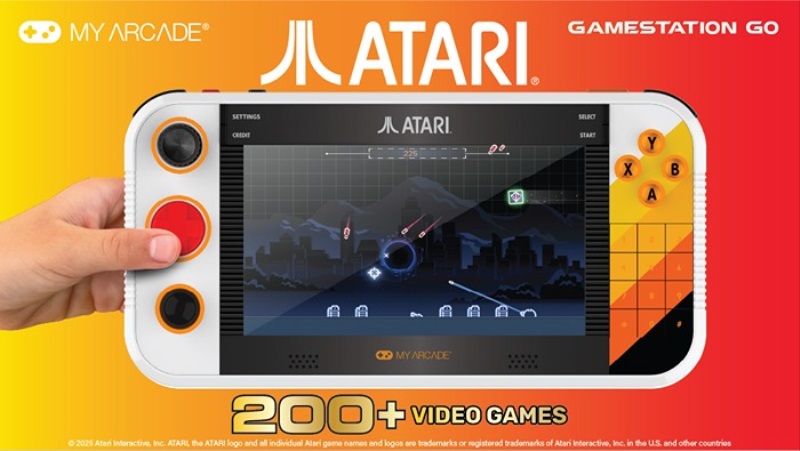 My Arcade predstavuje Atari Gamestation Go s viac ako 200 hrami